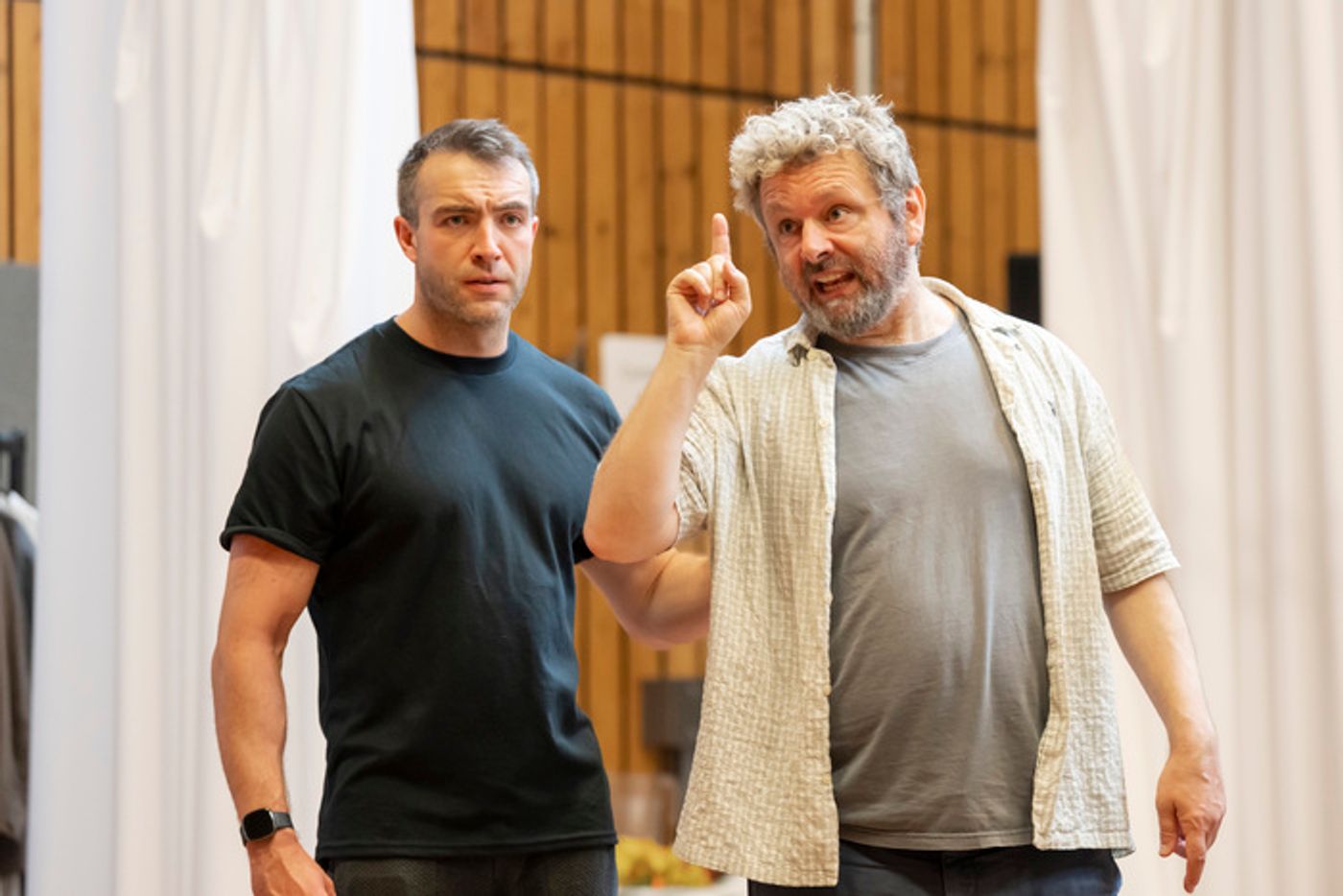 Photos: Michael Sheen and More in Rehearsal For NYE at the National Theatre  Image