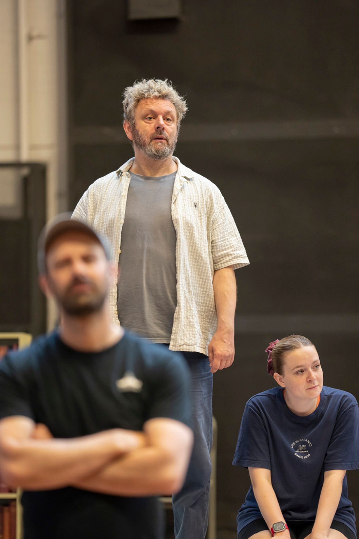 Photos: Michael Sheen and More in Rehearsal For NYE at the National Theatre  Image