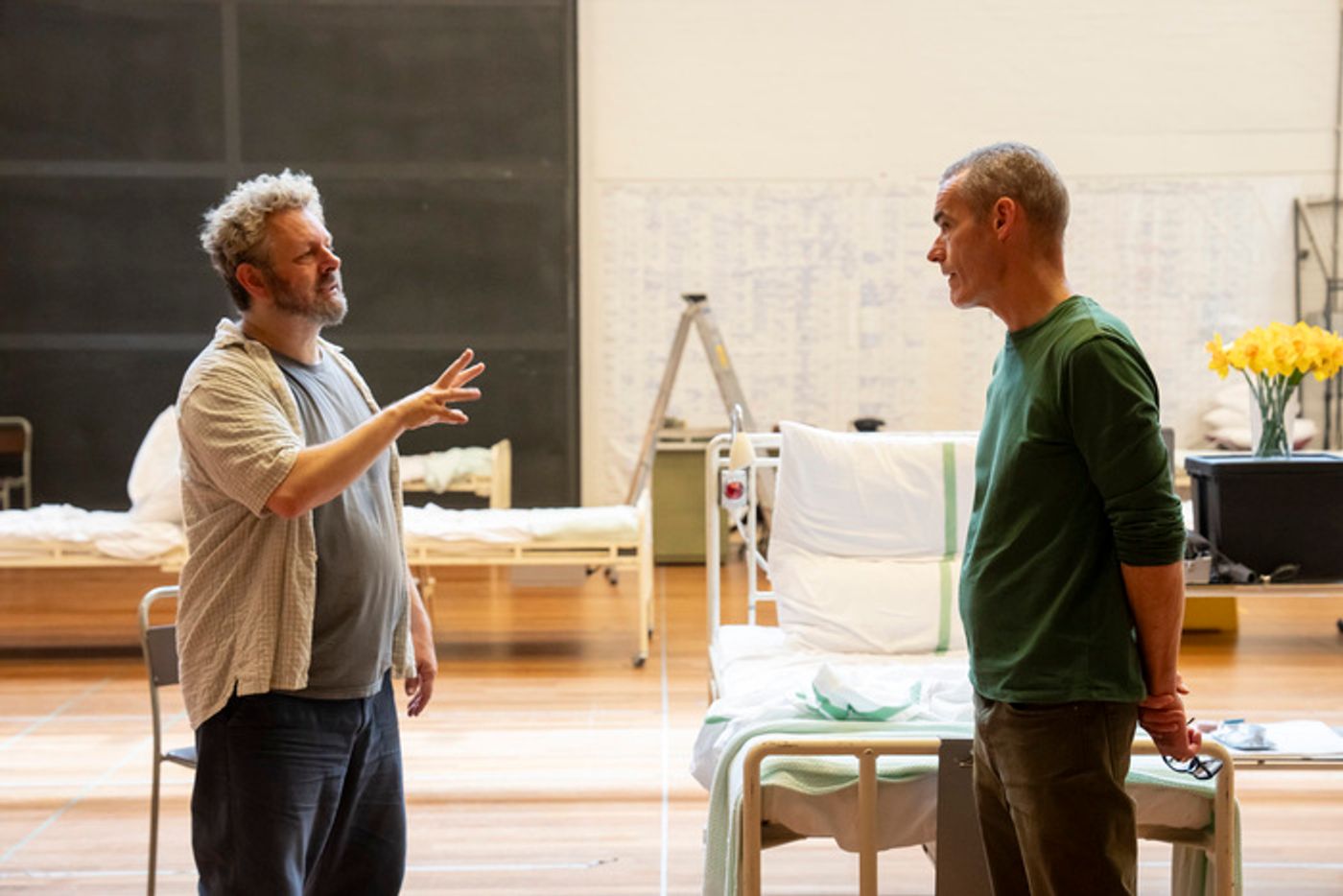 Photos: Michael Sheen and More in Rehearsal For NYE at the National Theatre  Image