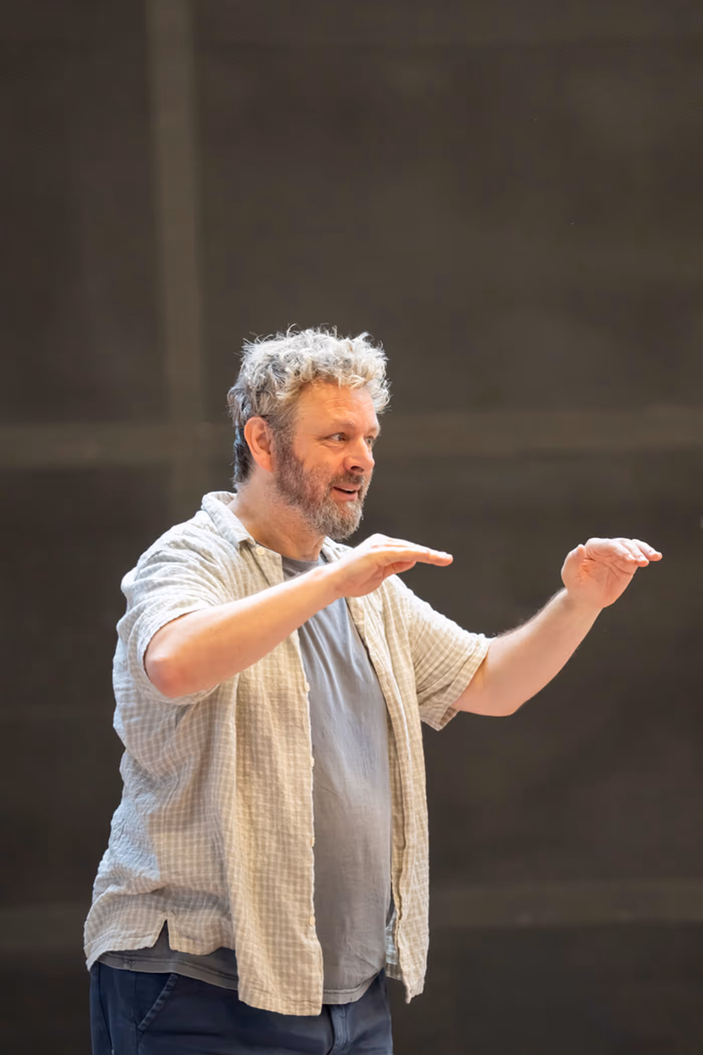 Photos: Michael Sheen and More in Rehearsal For NYE at the National Theatre  Image