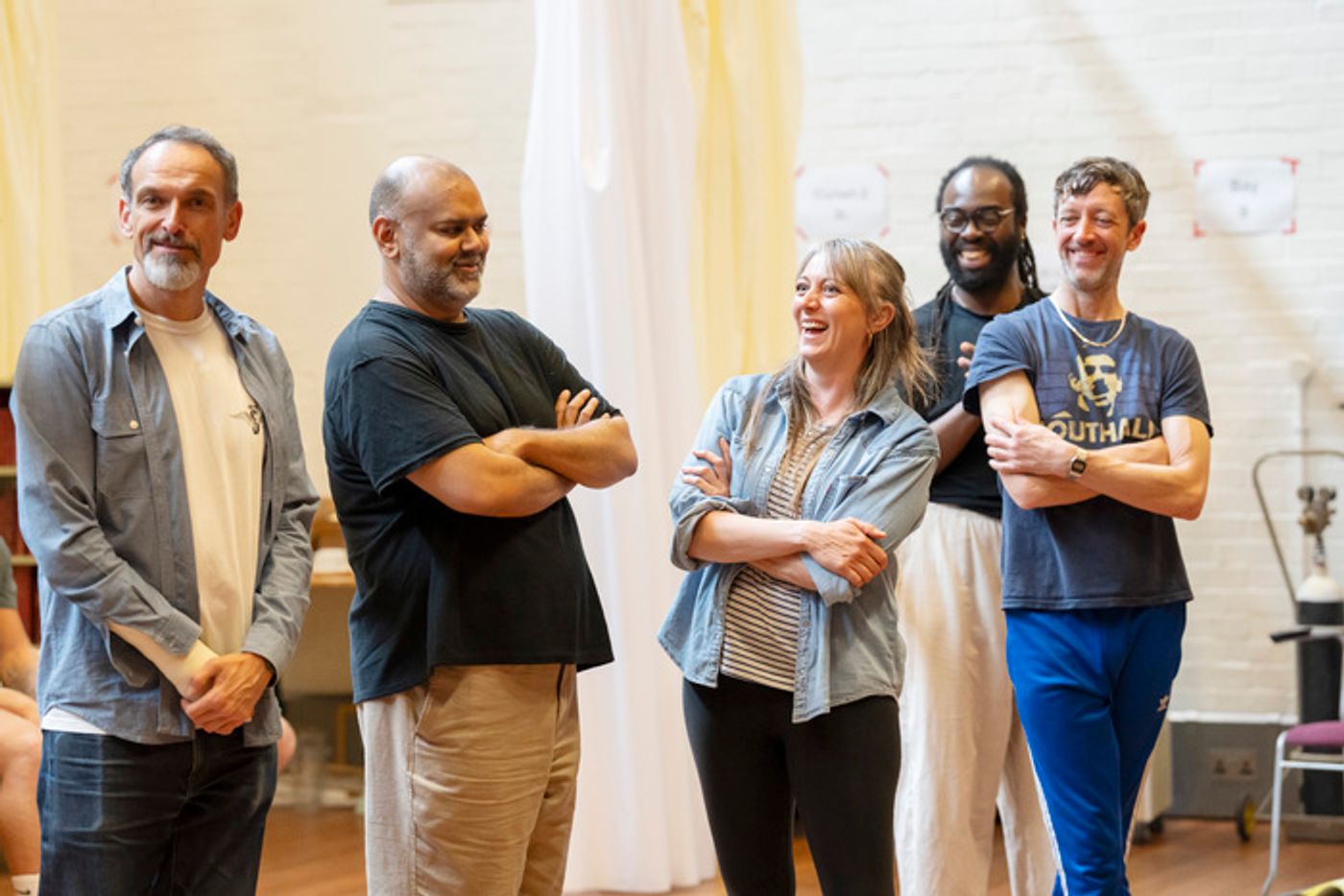 Photos: Michael Sheen and More in Rehearsal For NYE at the National Theatre  Image