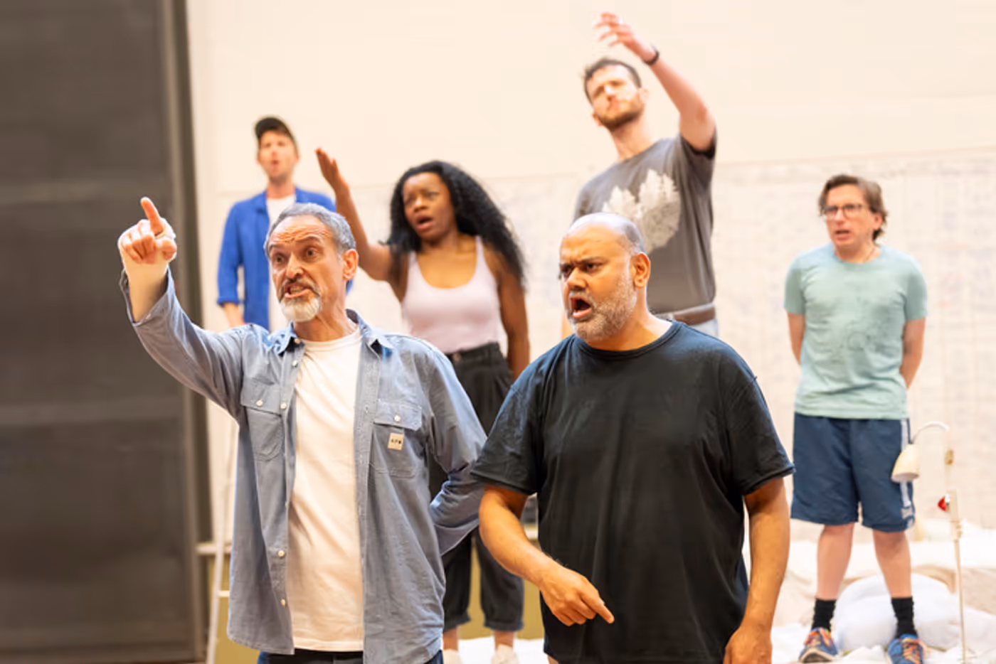 Photos: Michael Sheen and More in Rehearsal For NYE at the National Theatre  Image