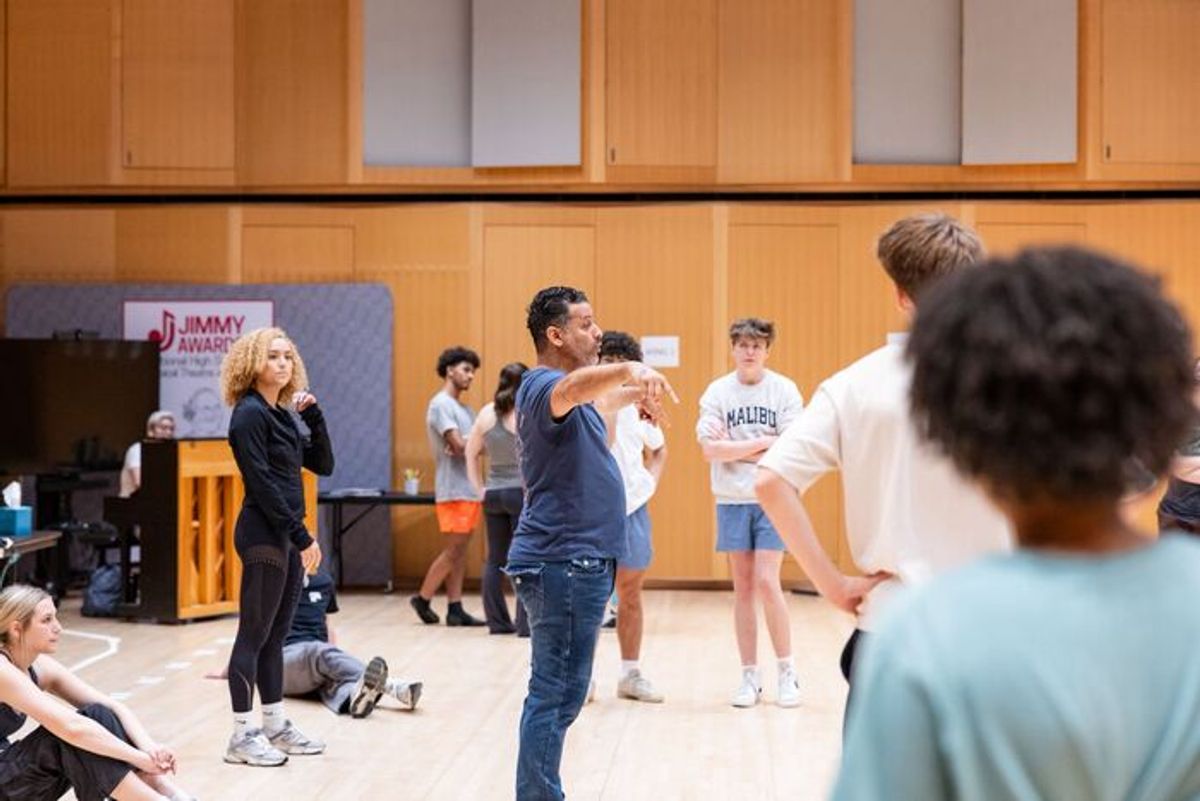 Luis Salgado en los ensayos con Feature Group  at 