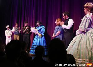 Tony Macht, James Scully, Director Sam Pinkleton, Cole Escola, Hannah Solow, Conrad Ricamora and Bianca Leigh @ BroadwayWorld Tony Macht, James Scully, Director Sam Pinkleton, Cole Escola, Hannah Solow, Conrad R Photo