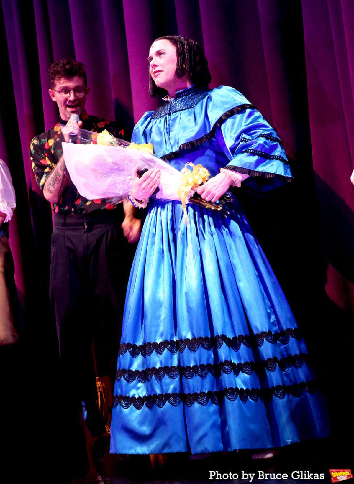 Director Sam Pinkleton and Cole Escola at 