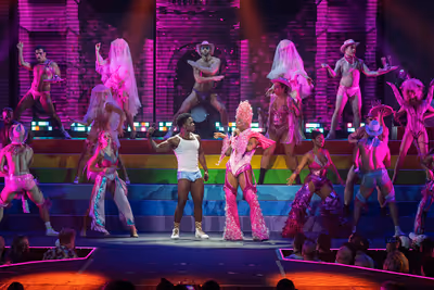 Bradley Gibson, Todrick Hall Photo