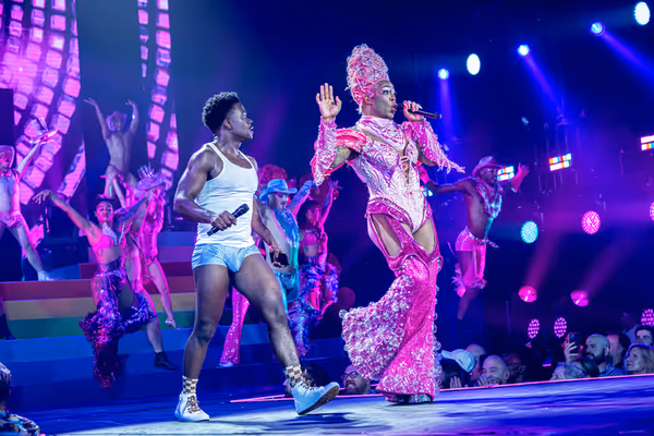 Bradley Gibson, Todrick Hall Photo