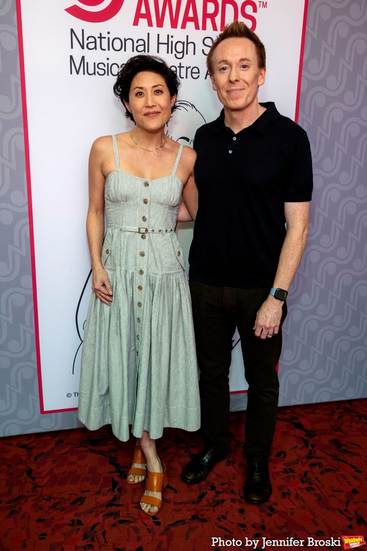 Michelle Noh, Jim Cashman at 