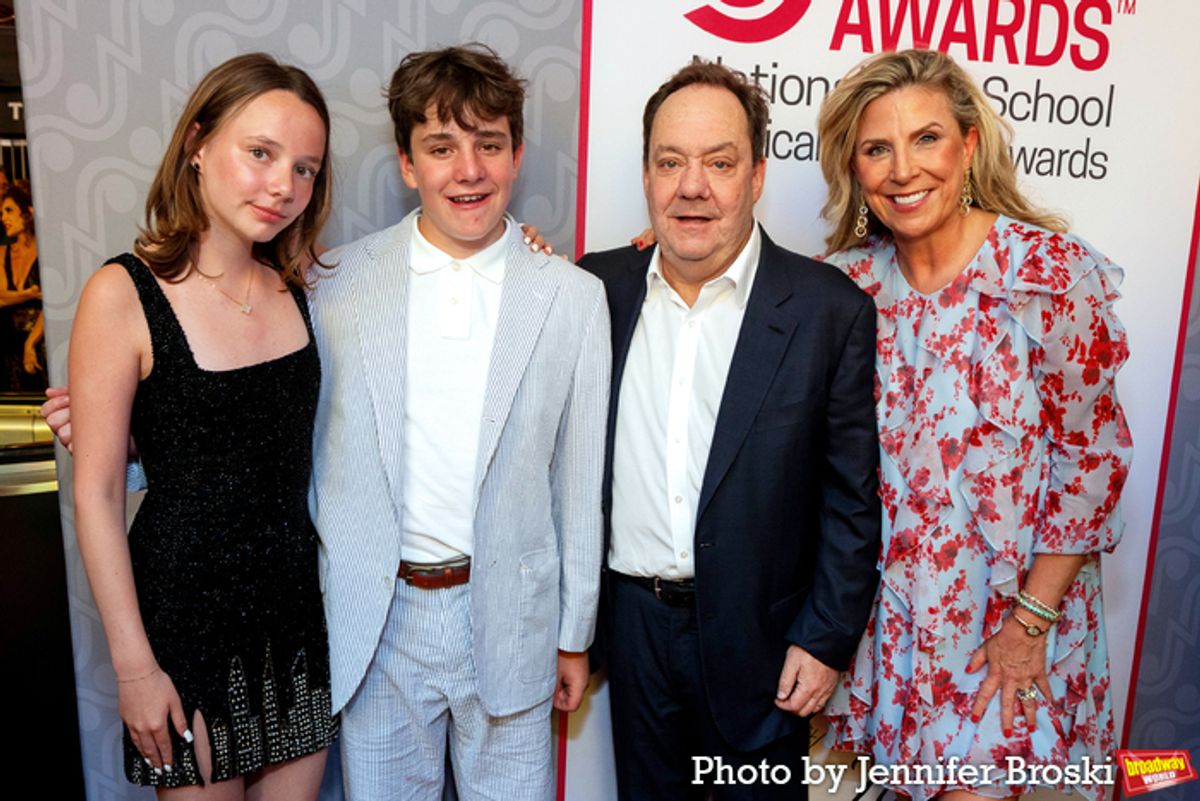 James L. Nederlander, Margo Nederlander and family at 