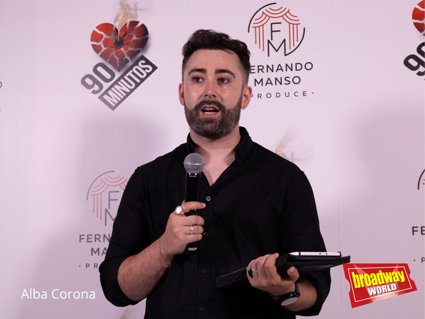 PHOTO: Presentación en Madrid de la obra 90 MINUTOS  Image