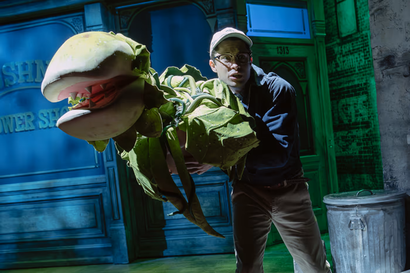 Photos: Elizabeth Gillies & Graham Phillips in LITTLE SHOP OF HORRORS  Image