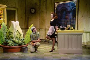 Elizabeth Gillies and Graham Phillips @ BroadwayWorld Elizabeth Gillies and Graham Phillips Photo