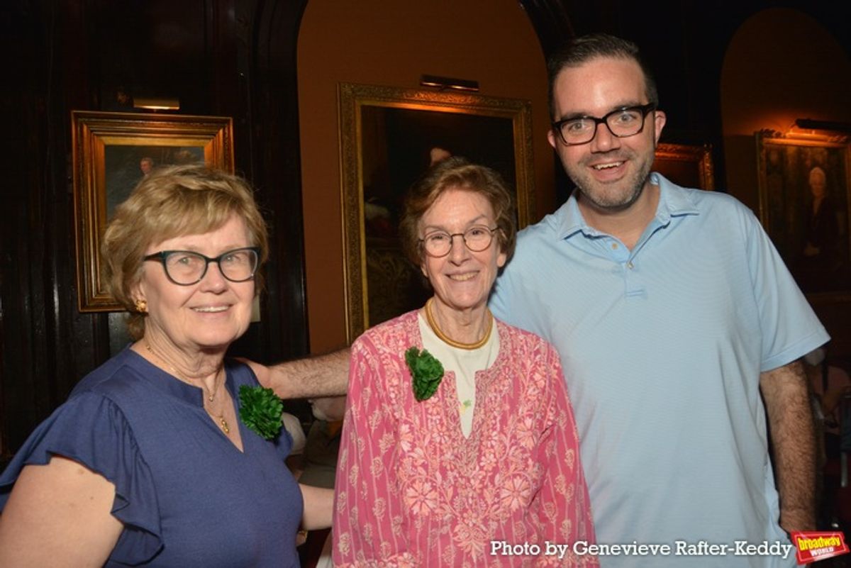 Mary Henninger, Pamela Singleton and Stephen Brown-Fried at 