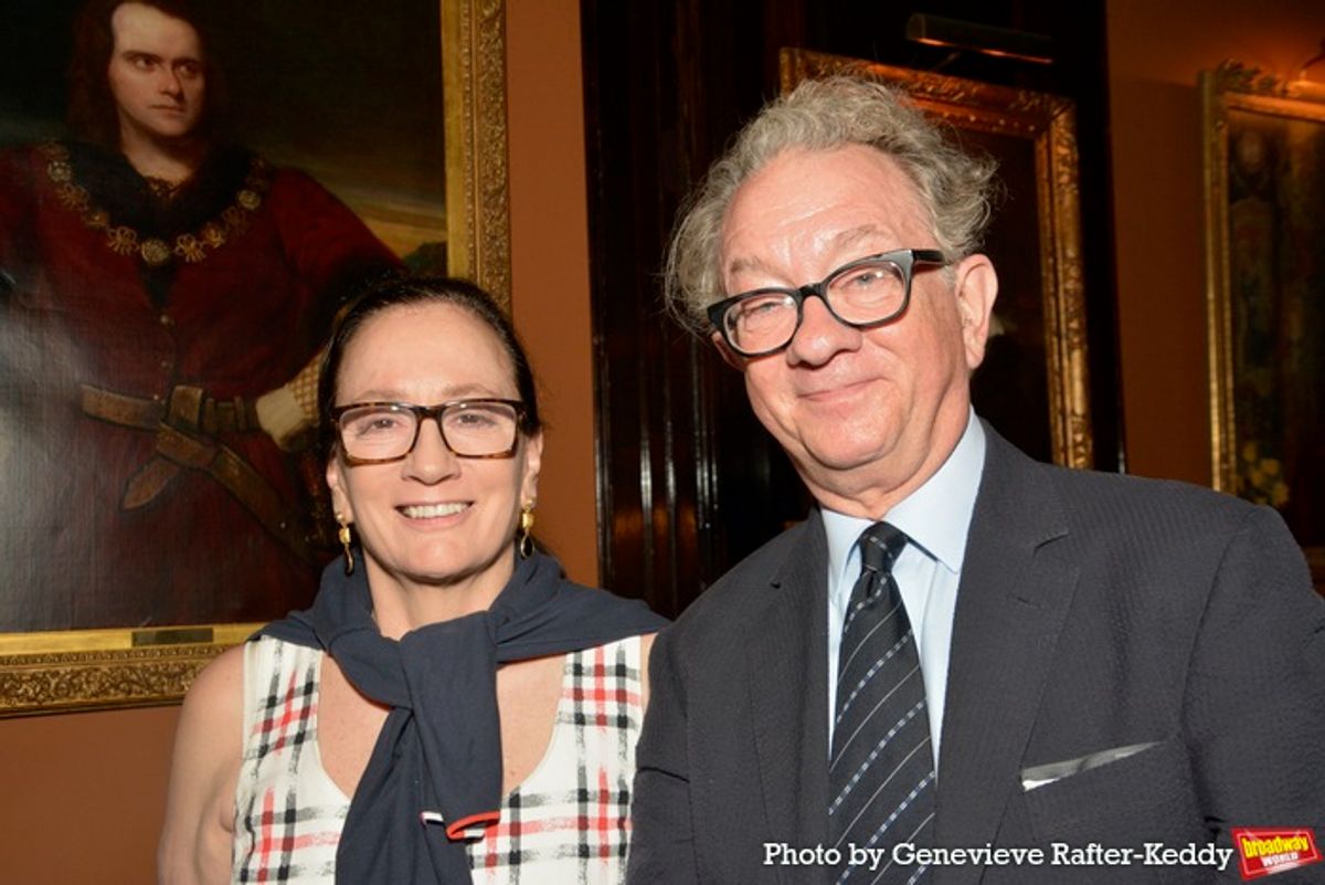 Christina Radziwill and William Ivey Long at 