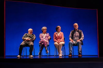 Lee Wilkof, Liz Larsen, Carolyn Mignini and Geoffrey Wade  Photo