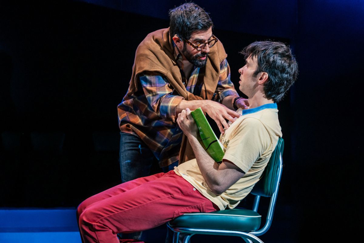 Adrián González and Jake Horowitz at 