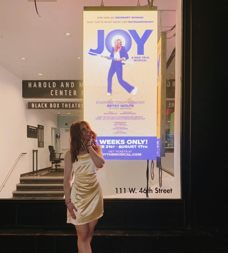 Student Blog: A Night of JOY: The First Preview  Image