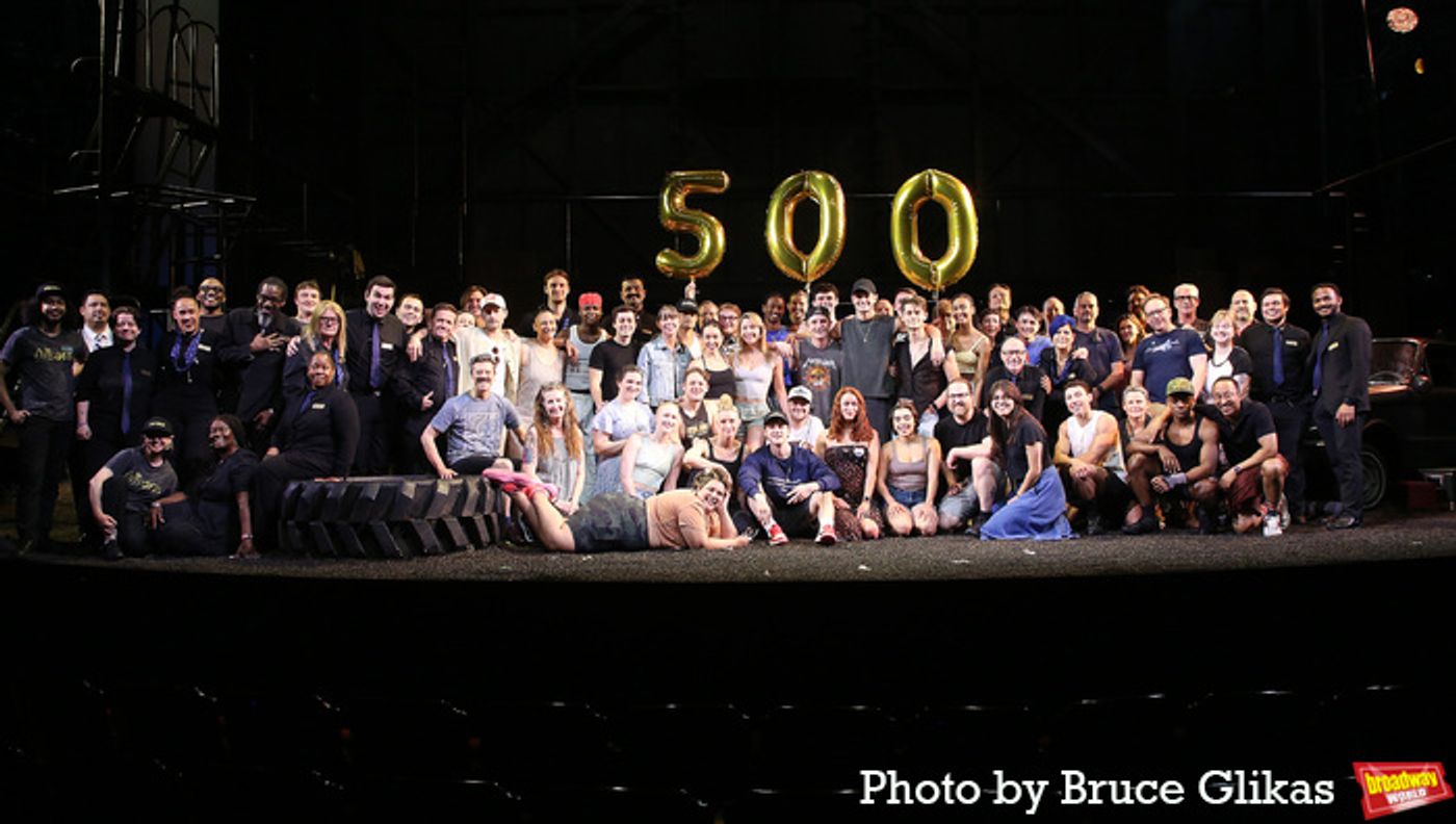 Photos: THE OUTSIDERS Celebrates 500 Performances on Broadway  Image