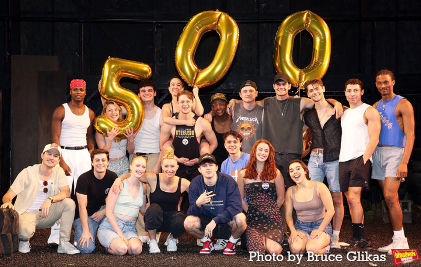 Photos: THE OUTSIDERS Celebrates 500 Performances on Broadway  Image