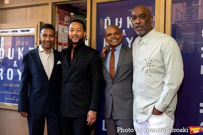 Charles Randolph-Wright, John Legend, Warren Adams, Mike Jackson Photo