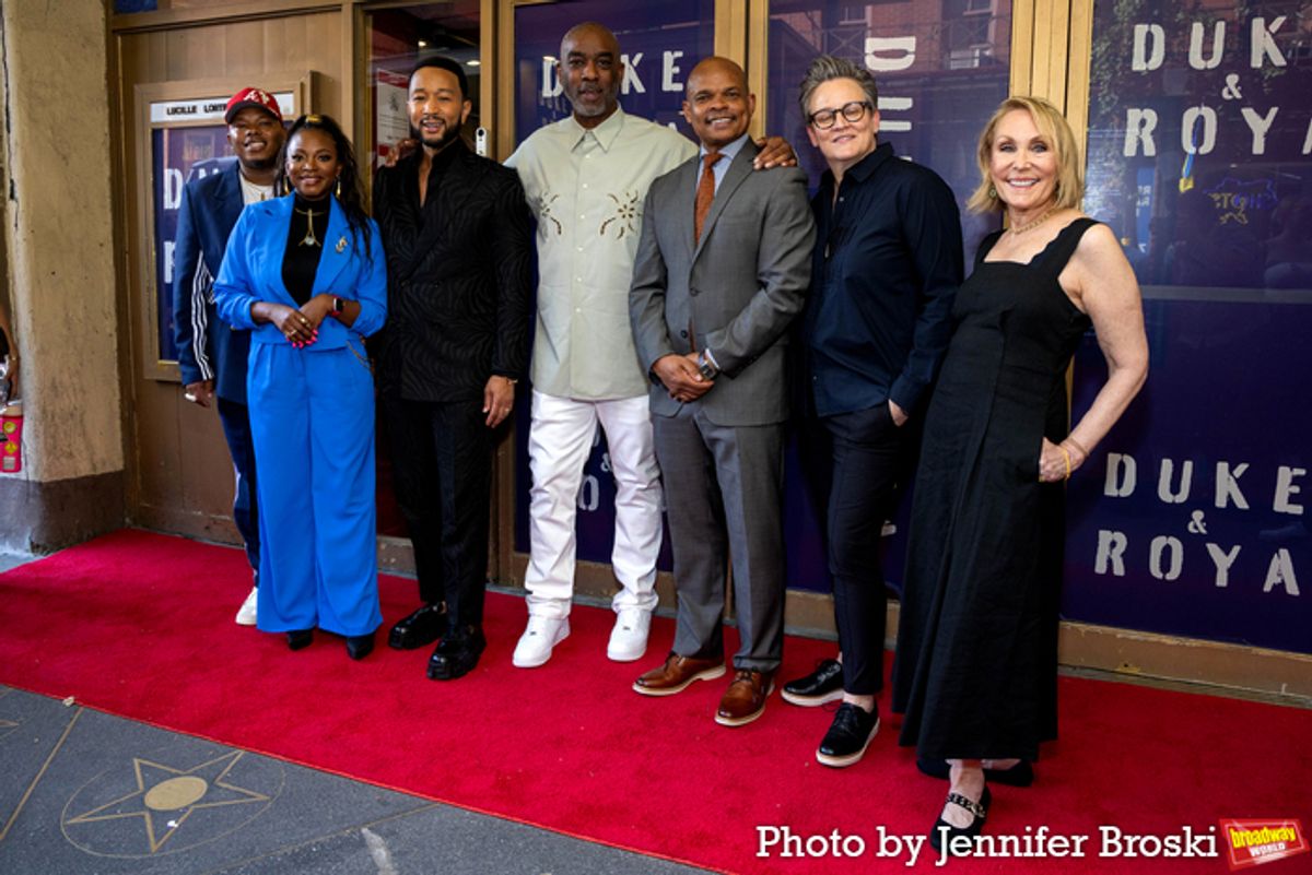 Two Lewis, Naturi Naughton-Lewis, John Legend, Mike Jackson, Warren Adams, Laura Ivey, Janet Brenner at 