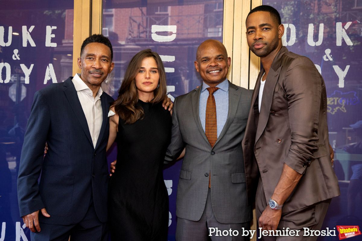 Charles Randolph-Wright, Stephanie Nur, Warren Adams, Jay Ellis at 