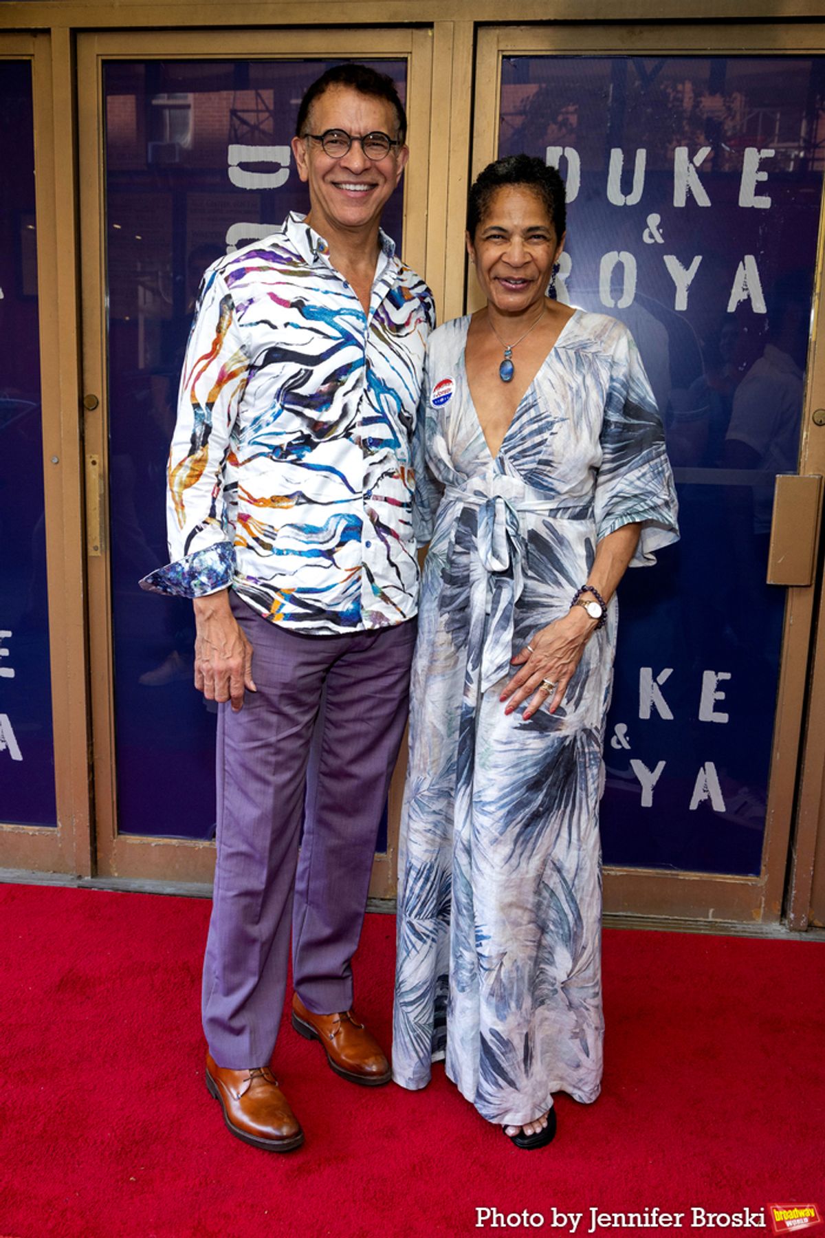 Brian Stokes Mitchell, Allyson Tucker at 