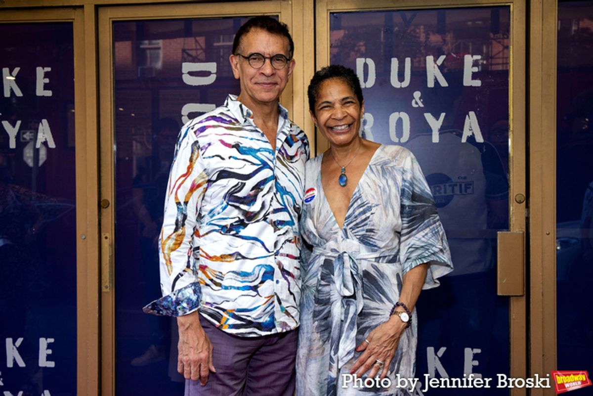 Brian Stokes Mitchell, Allyson Tucker at 