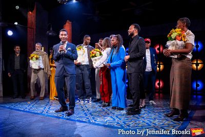 Charles Randolph-Wright and the company of DUKE & ROYA Photo