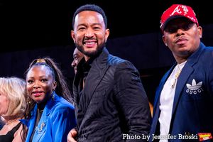Naturi Naughton-Lewis, John Legend, Two Lewis Photo