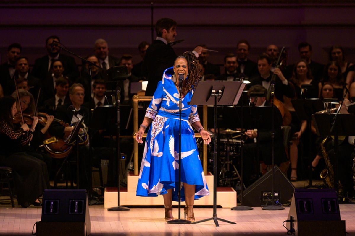 Kecia Lewis sings “World, Take Me Back” at 