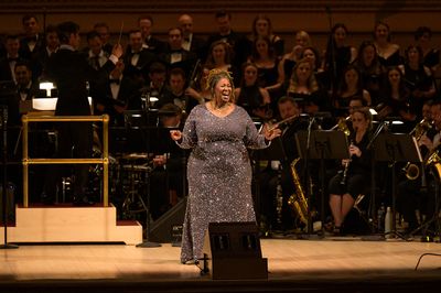 NaTasha Yvette Williams sings “Put on Your Sunday Clothes”
 Photo