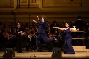 Jak Malone, Grey Henson, Barbara Walsh sing “Dancing”
 Photo