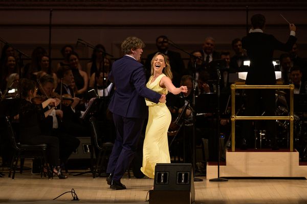 Grey Henson and Erika Henningsen in “Dancing”
 Photo