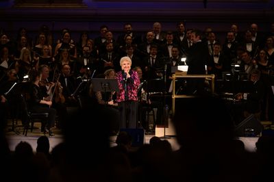 Marilyn Maye sings “Before the Parade Passes By”
 Photo