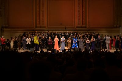 Lee Roy Reams, Anna Zavelson, Samantha Williams, Ashley D. Kelley, Santino Fontana, E Photo