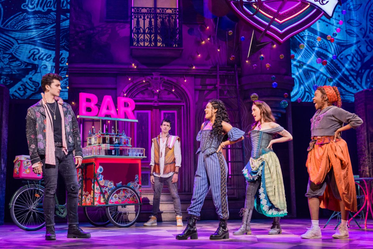 Liam Pearce, Drew Gehling, Gianna Harris, Alison Luff, and Jeannette Bayardelle at 