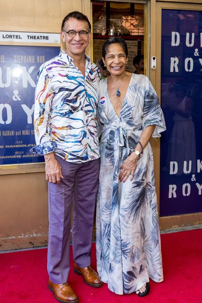 Brian Stokes Mitchell and Allyson Tucker Photo