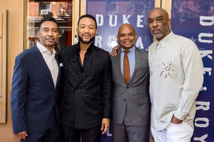 Charles Randolph-Wright, John Legend, Warren Adams and Mike Jackson Photo