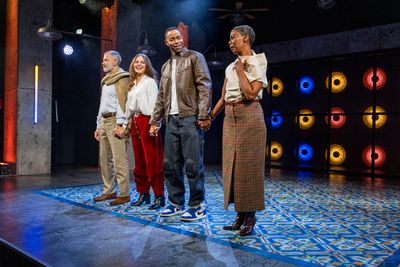 Dariush Kashani, Stephanie Nur, Jay Ellis and Noma Dumezweni  Photo