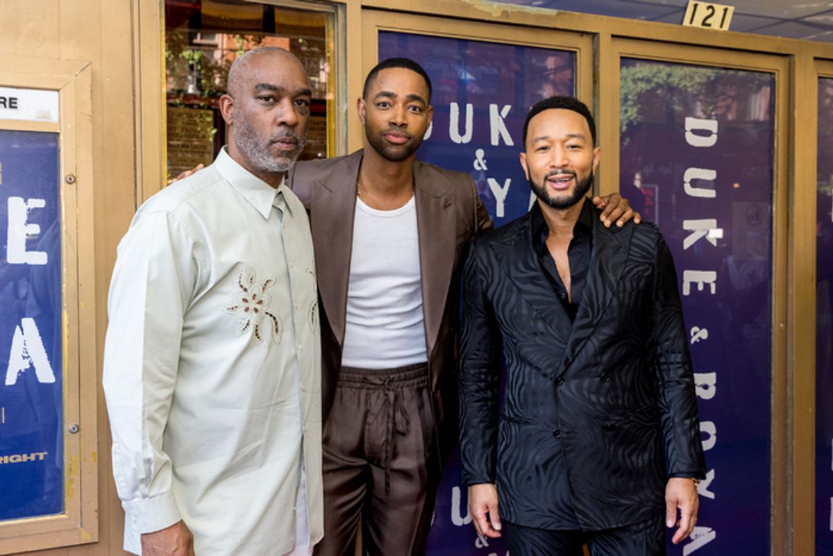 Mike Jackson, Jay Ellis and John Legend at 