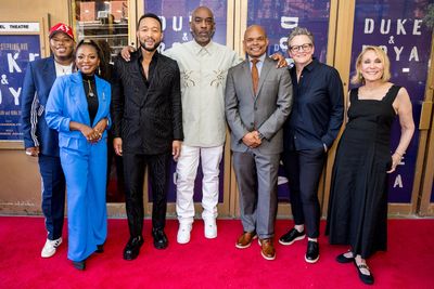 Two Lewis, Naturi Naughton-Lewis, John Legend, Mike Jackson, Warren Adams, Laura Ivey Photo