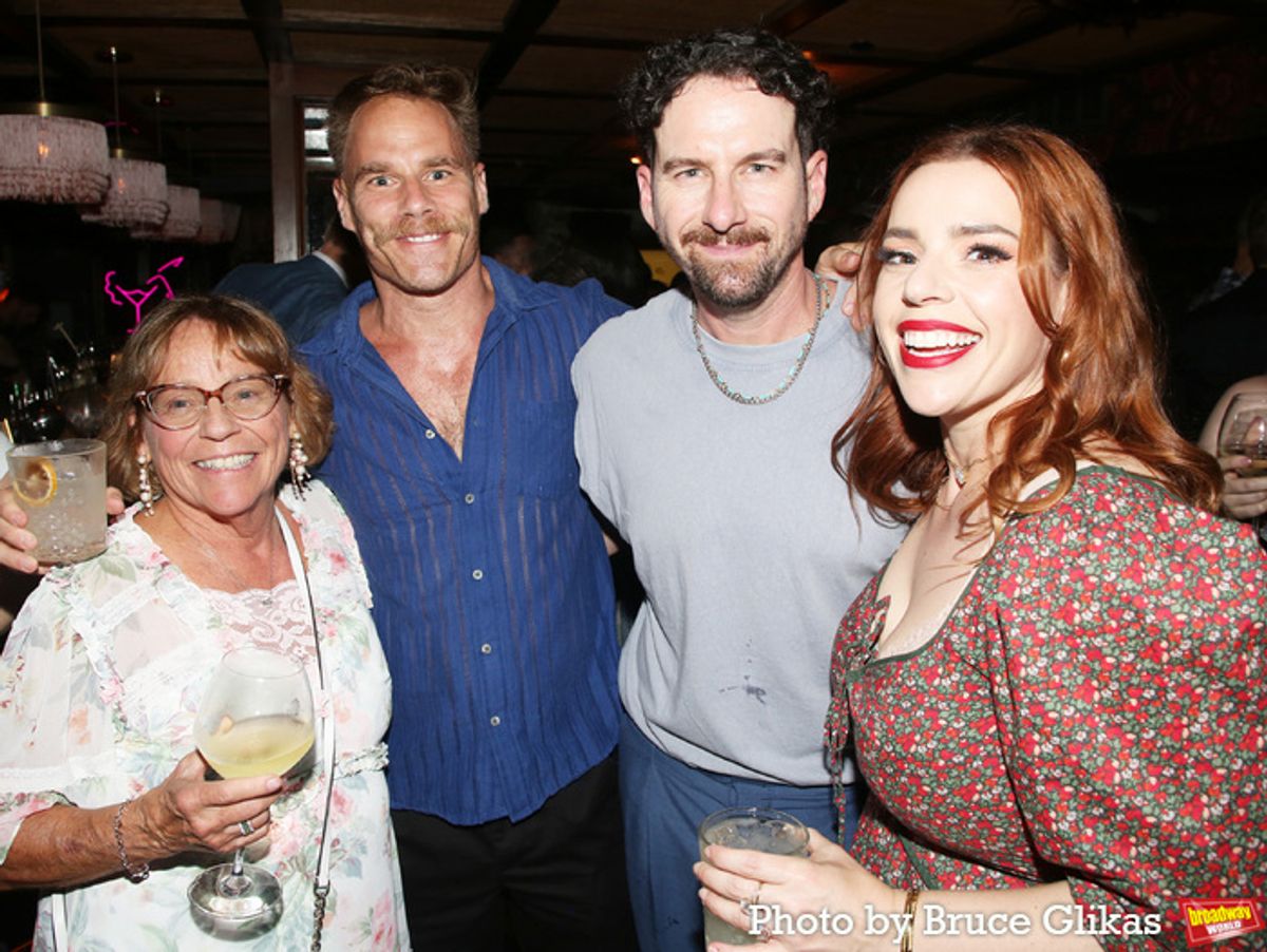 Lori Tassano, Matthew Wilkas, Rightor Doyle and Alysha Umphress at 