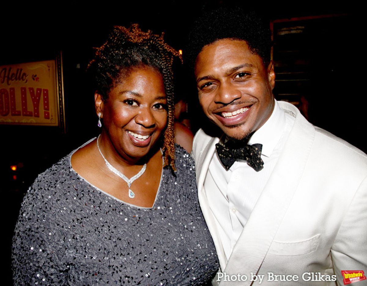 Natasha Yvette Williams and Ephraim Sykes at 