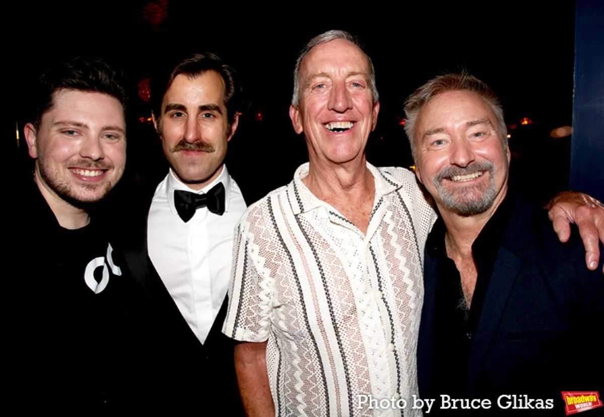 Rehearsal Pianist Michael Cuschieri, Musical DirectorJoey Chancey, Roger Preston Smith and Choreographer Randy Slovacek at 