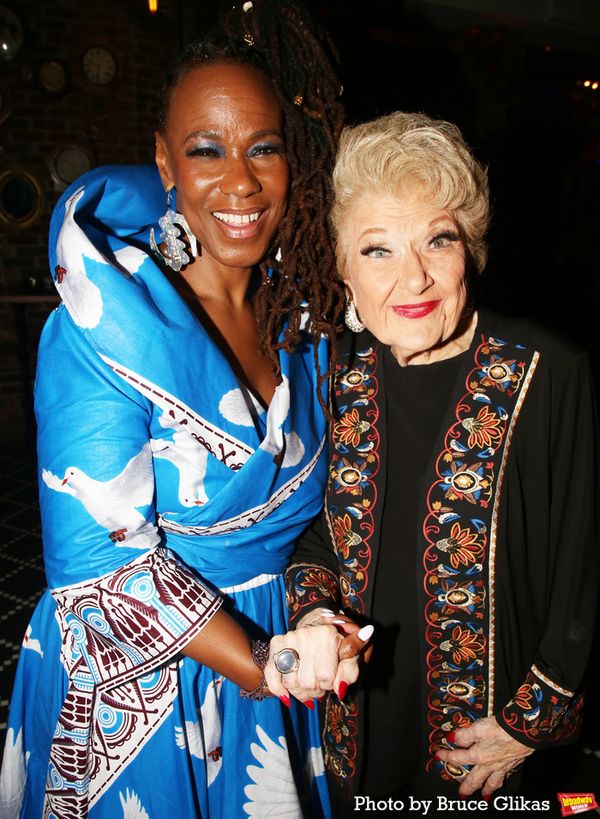 Kecia Lewis and Marilyn Maye Photo