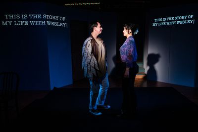 Daniel Sanchez as Wesley and Andrianna Ayala as Casey Photo