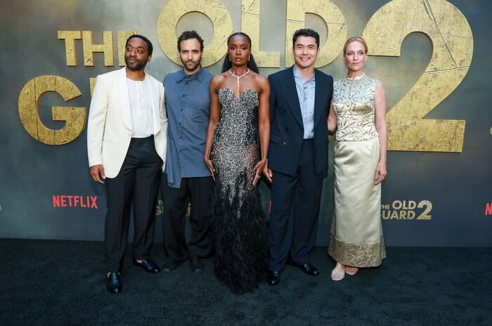 Photos: Charlize Theron, Uma Thurman, & More Attend THE OLD GUARD 2 Premiere  Image