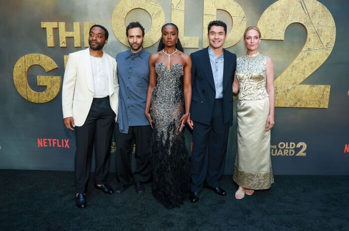 Chiwetel Ejiofor, Marwan Kenzari, KiKi Layne, Henry Golding and Uma Thurman at 