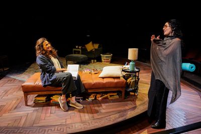 Michaela Watkins and Nadine Malouf Photo by Rich Soublet II. Photo